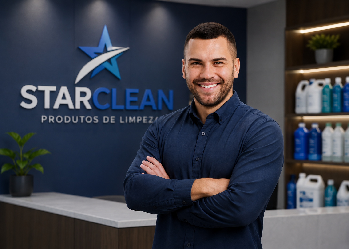 Lucas, fundador da StarClean